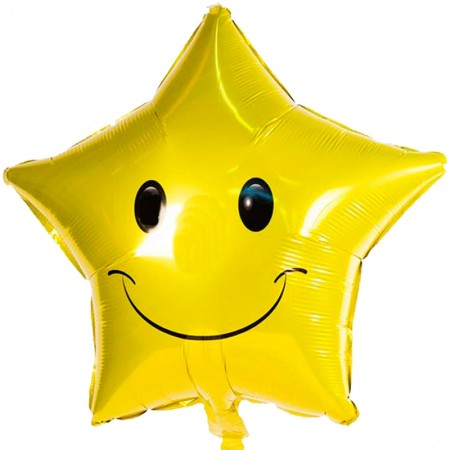 Globos Estrella Feliz