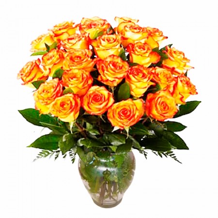 Florero 24 Rosas Color Circus