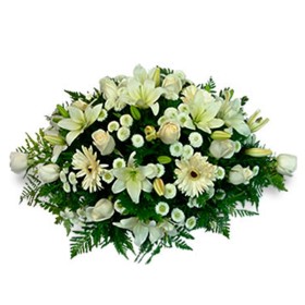 Flores Condolencias Ovalo Flores Mix Flores Condolencias Ovalo Flores Mix