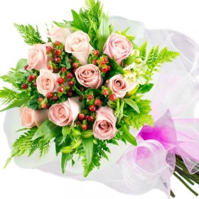 Ramo 10 Rosas Rosadas RAMO 10 ROSAS ROSADAS