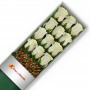CAJA 12 ROSAS BLANCAS