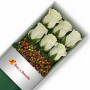 CAJA 6 ROSAS BLANCAS