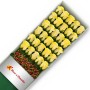 CAJA DE 30 ROSAS AMARILLAS