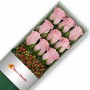 CAJA 9 ROSAS ROSADAS