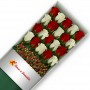 CAJA DE 20 ROSAS ROJAS