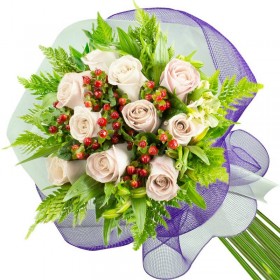 Ramo 10 Rosas Blancas Ramo 10 Rosas Blancas