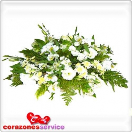 Flores Blancas para Condolencia - Flores Mix