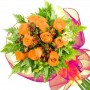 Ramo 10 Rosas Damasco