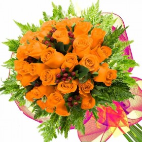 Ramo 26 Rosas Damasco