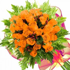 Ramo 28 Rosas Damasco