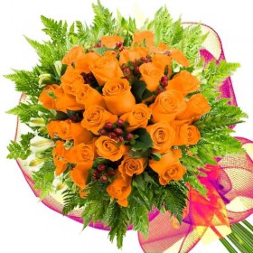 Ramo 30 Rosas Damasco Ramo 30 Rosas Damasco